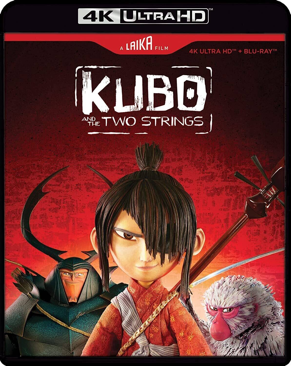 Front. Kubo and the Two Strings   - 4K Blu-Ray.