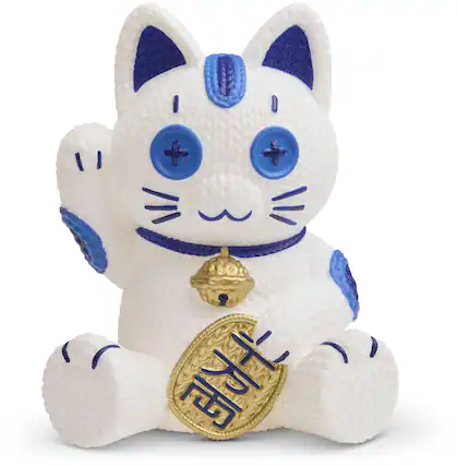 Front. Handmade by Robots - Handmade by Robots - Beckoning Cat - Happiness #498 - COLLECTIBLES - Multicolor.