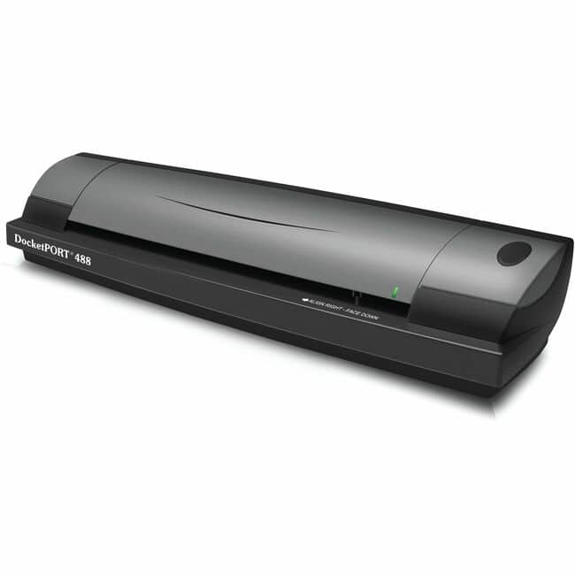 Ambir Technology Inc - DocketPORT DP488 Duplex Sheetfed Scanner - 48-bit Color - 8-bit Grayscale - USB - Unknown