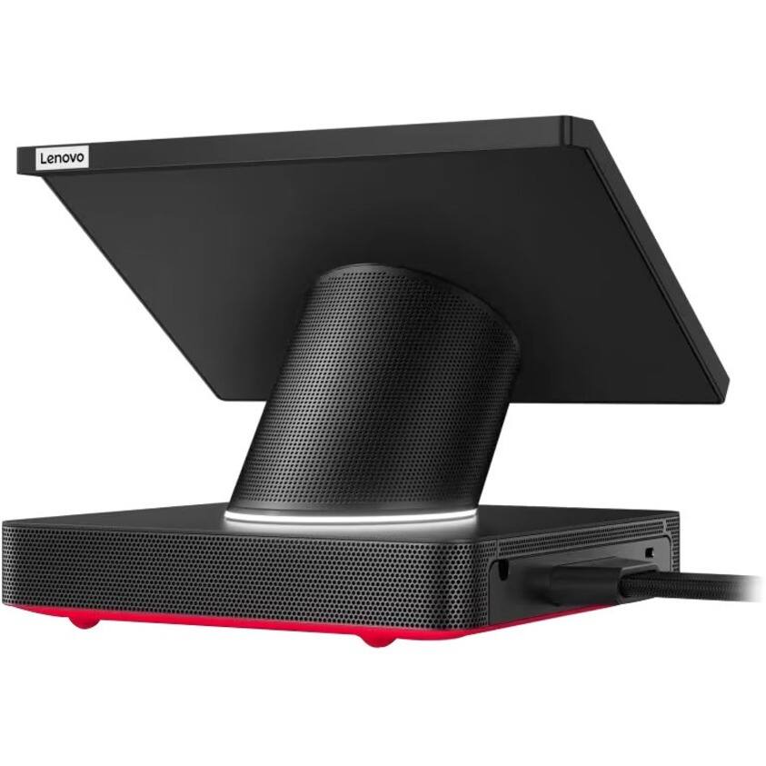 Alt View 4. Lenovo - Lenovo ThinkSmart Hub for Zoom Rooms - For Video Conferencing - 1920 x 1200 Video (Content) - Full HD - 1 x Network - Black.