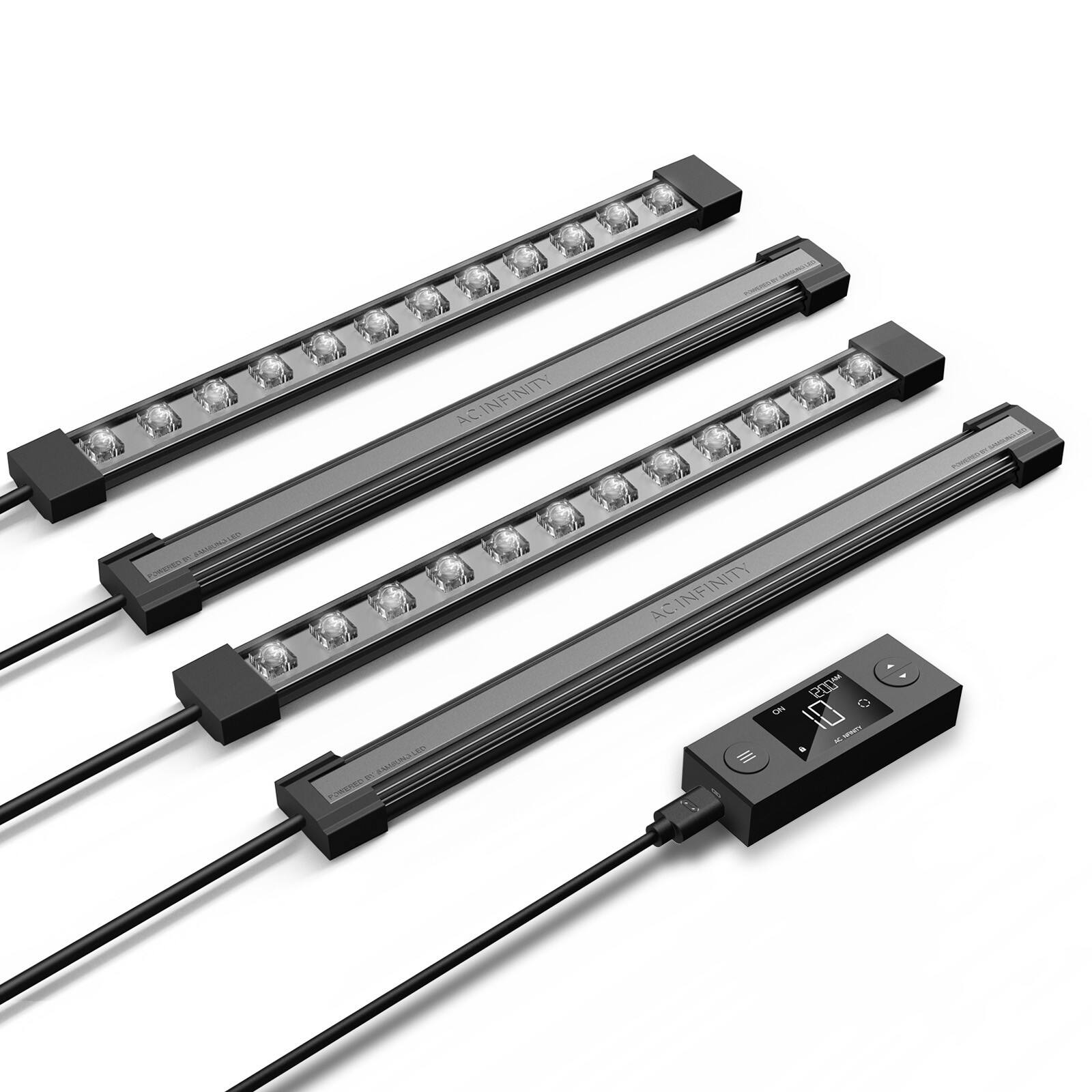 BAMSONATE  
AC INFINITY  
48  
0g JLANSINJINJEC destration  
LED a AMARINATED crididancia  
AC INFINITY 500m NO 10 AC APIMITY K