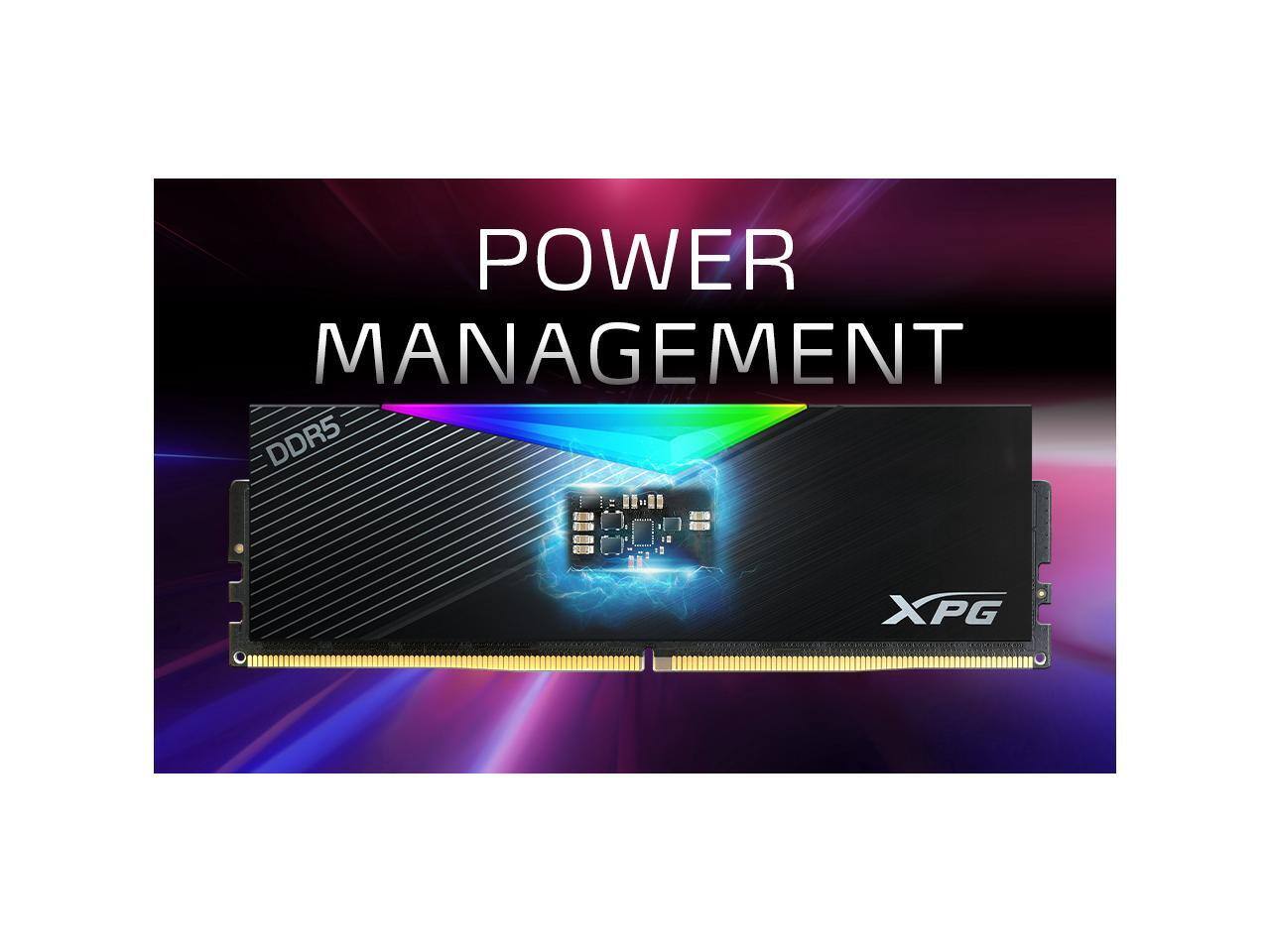 XPG LANCER RGB 32GB (2 x 16GB) 288 Pin PC RAM DDR5 6000 (PC5 48000