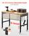 28-39.5 Inches Adjustable Height
6-level adjustment
6-level