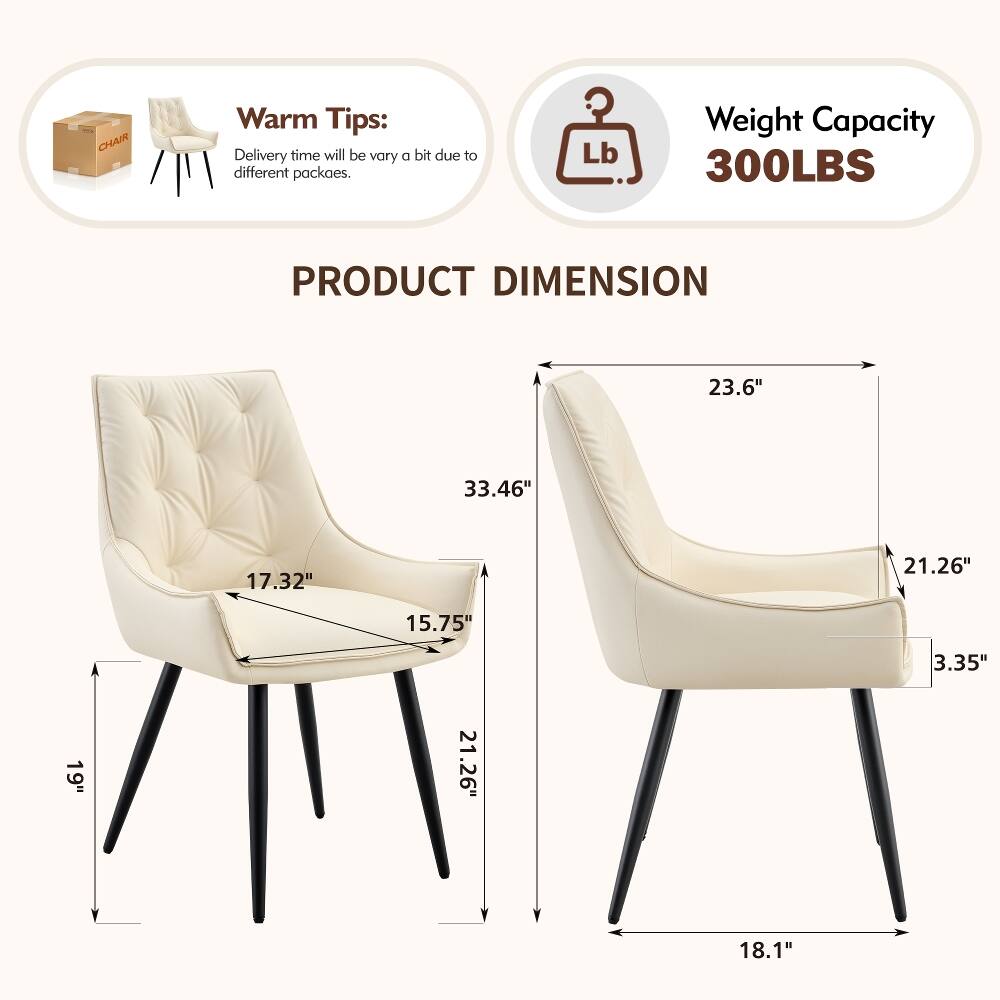 Warm Tips: Delivery time will be vary a bit due to different packages.  
Weight Capacity: 300LBS  
PRODUCT DIMENSION: 23.6" x 33.46" x 17.32" x 21.26" x 15.75" x 3.35" x 19" x 21.26" x 18.1"