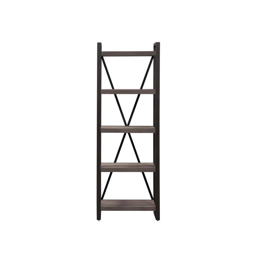 Back. Liberty Furniture Industries - Tanners Creek Tall Pier Unit in Graystone - Gray.