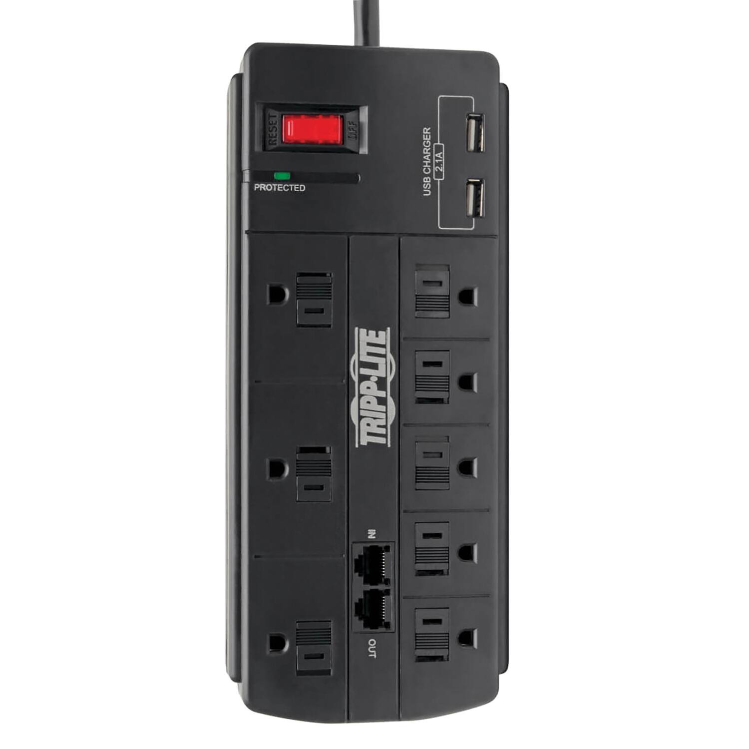 RESET PROTECTED  
USB CHARGER 2.1A  
TRIPP-LITE  
DVPww OUT