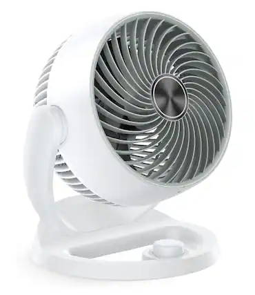Front. FINEAK - 12-Inch Quiet Air Circulator Fan - 70ft Airflow 3-Speed 120° Tilt (Home/Office/Dorm).