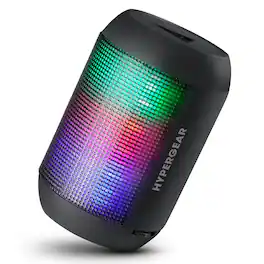 HyperGear - Rave Mini Wireless LED Speaker - Black