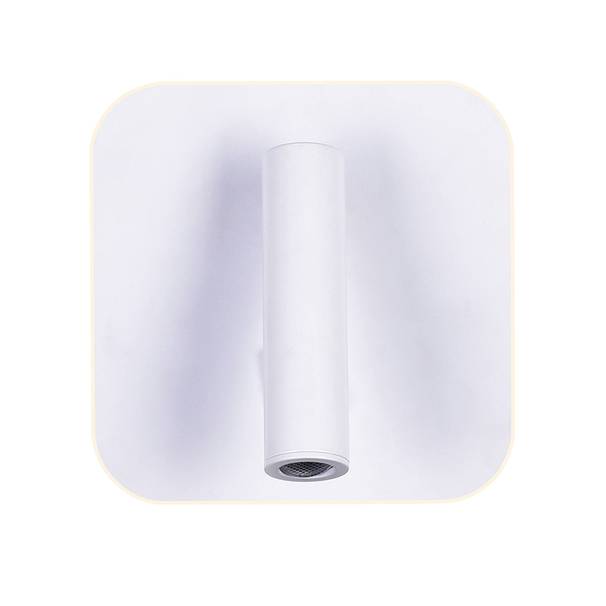 Left. CWI Lighting - Private I LED Sconce With Matte White Finish - Matte White.