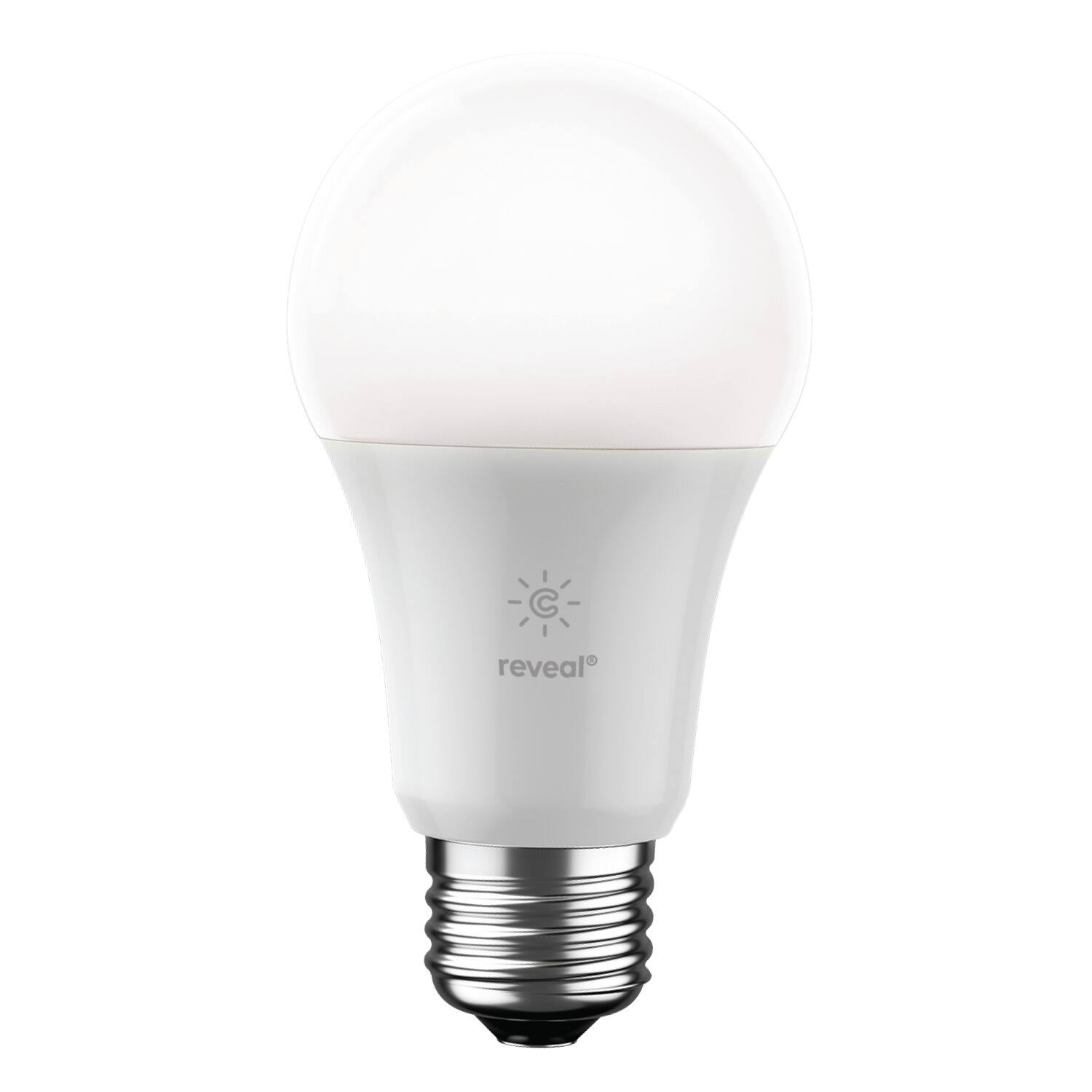 Alt View 1. Cync - Cync Reveal A19 Smart LED Light Bulbs (4 Pack) - White.