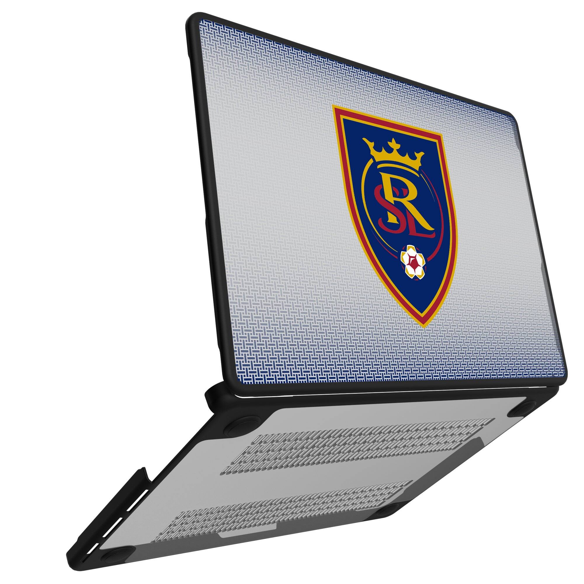 Alt View 1. Keyscaper - Real Salt Lake Linen MacBook Case - Pro 13 in - Multicolor.