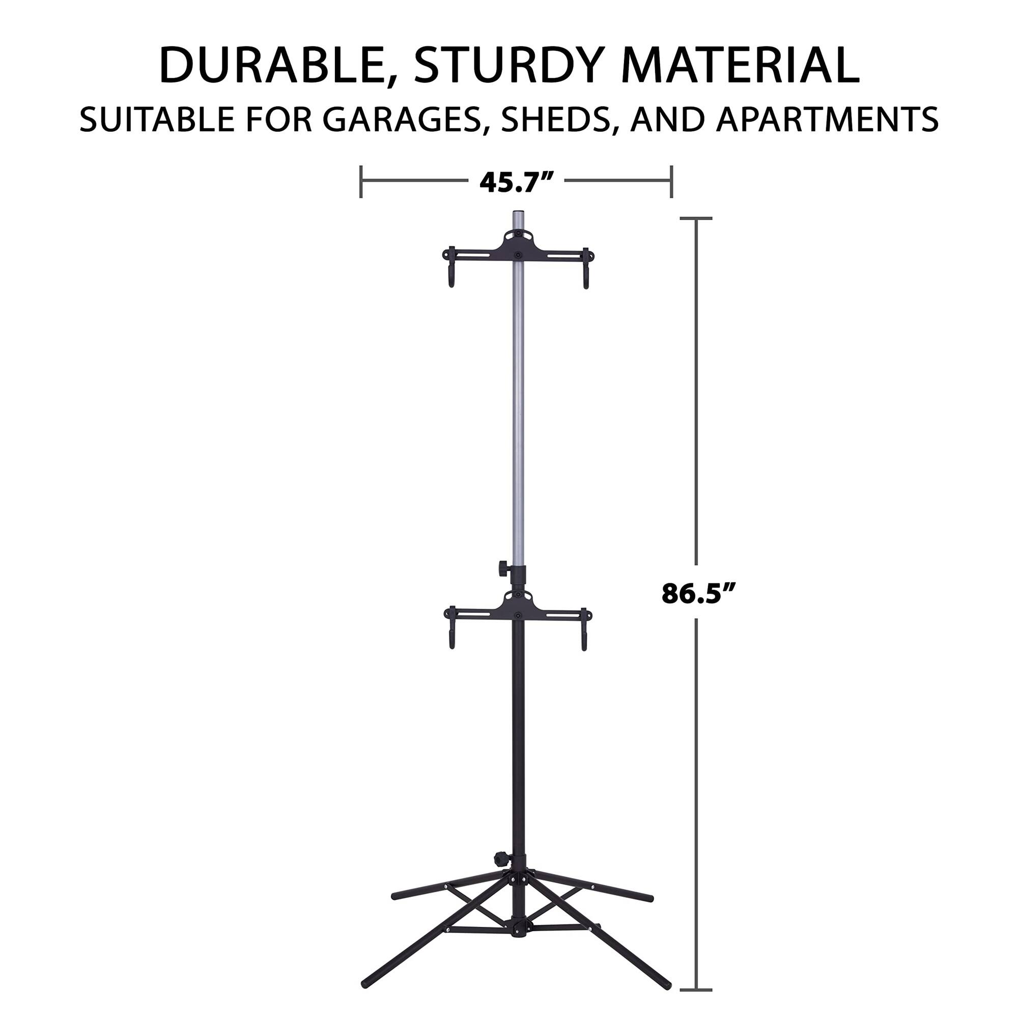 DURABLE, STURDY MATERIAL
SUITABLE FOR GARAGES, SHEDS, AND APARTMENTS
45.7"
86.5"