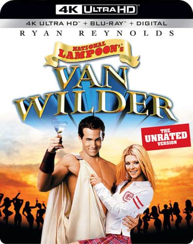 Front. National Lampoon's Van Wilder   - 4K Blu-Ray.
