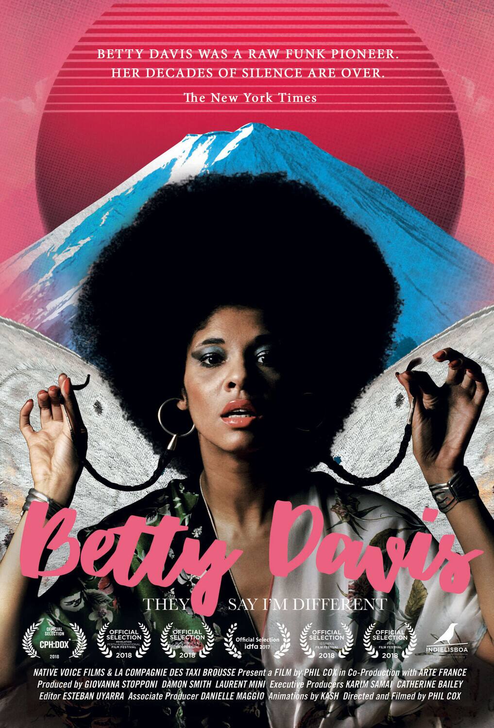 Front. Betty: They Say I'm Different   - DVD.