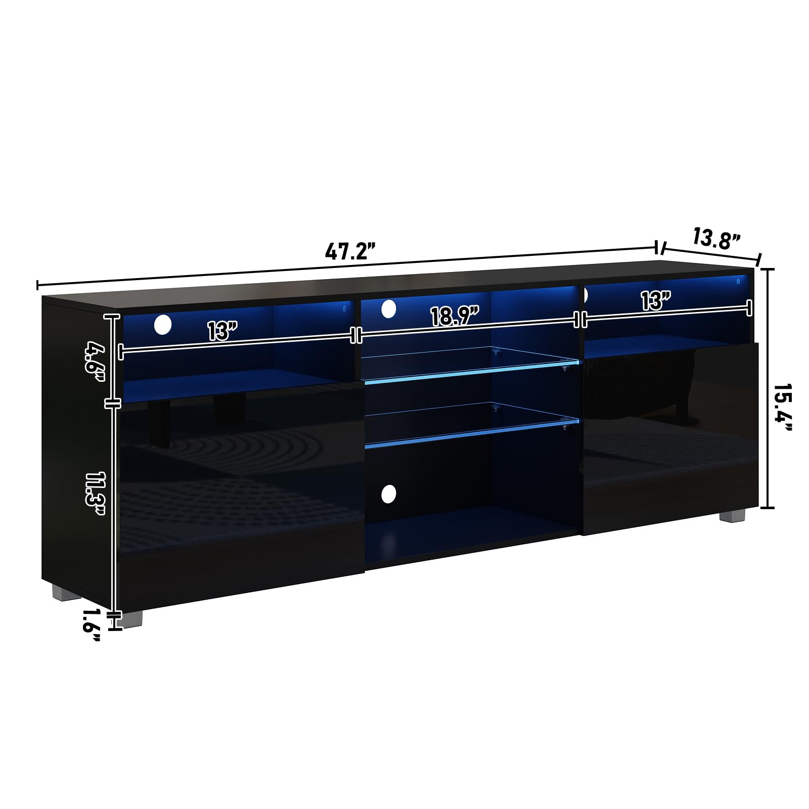 47.2" 13.8" 4.6" 11.3" 13" 18.9" 13" 15.4" 1.6"