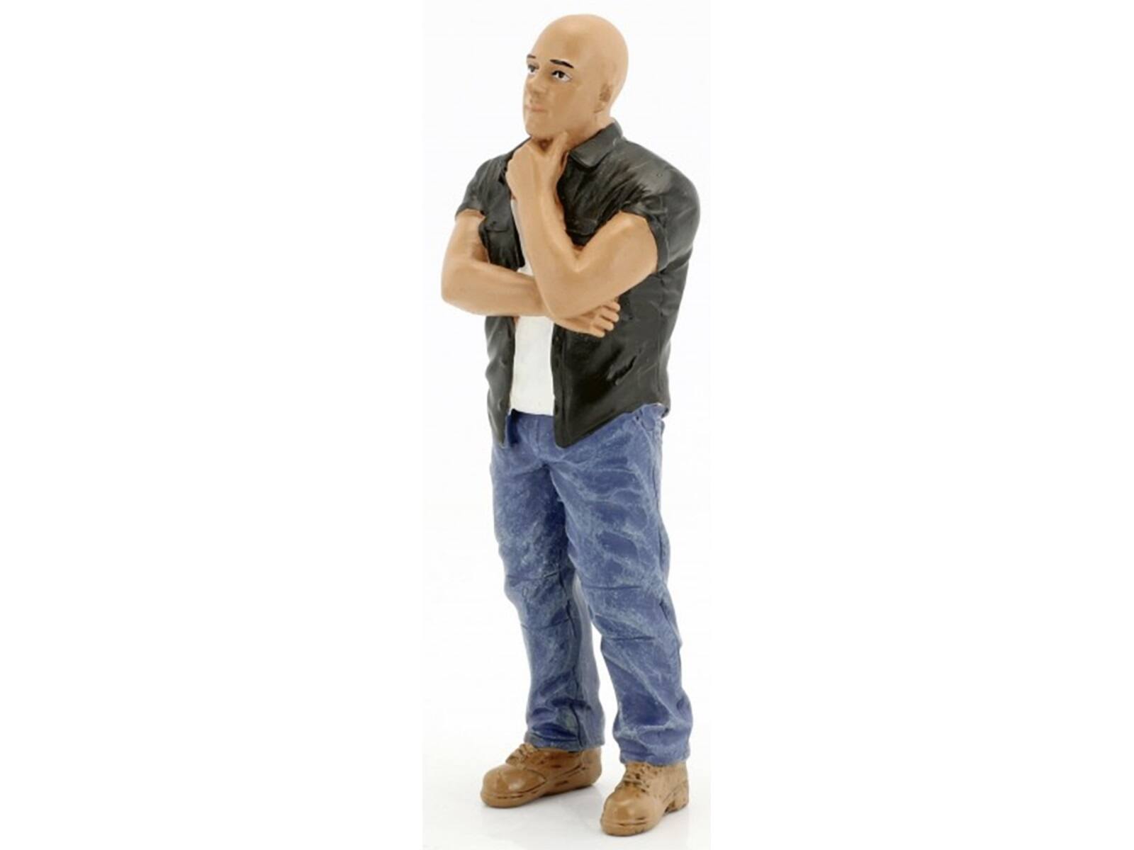 Alt View 2. American Diorama - Street Racing Crew Figurine I Accessory for 1/18 Scale Models by American Diorama.