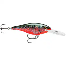 Rapala - Shad Rap 04 Fishing Lure - Red Crawdad