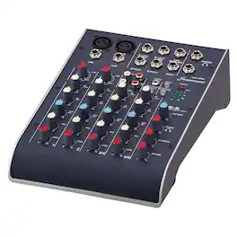 Studiomaster - C2-2 6-Channel Ultra Compact Analog Console Mixer w/2 Band EQ