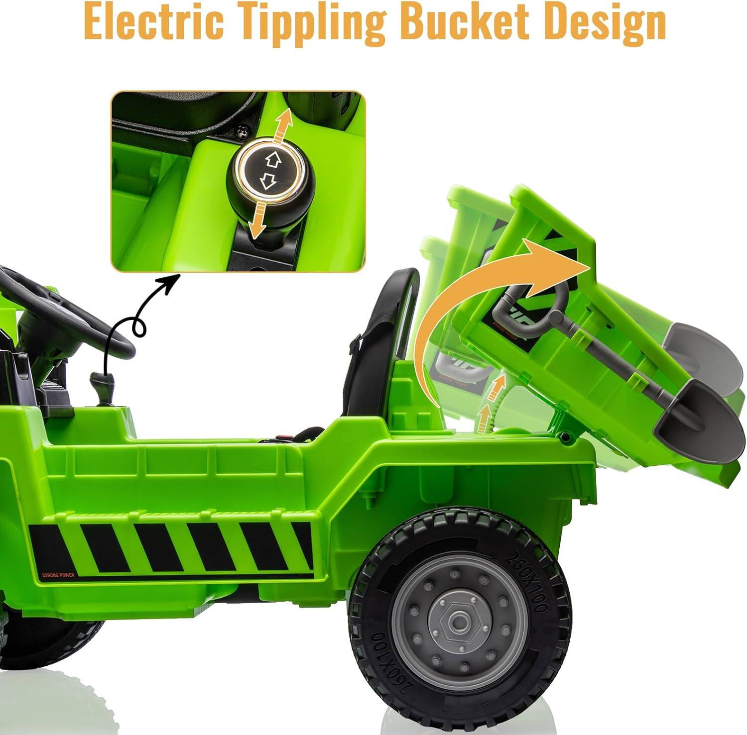 Electric Tipping Bucket Design  
260X100