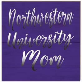 Jardine - Northwestern Wildcats 10'' x 10'' Mom Plaque - Purple