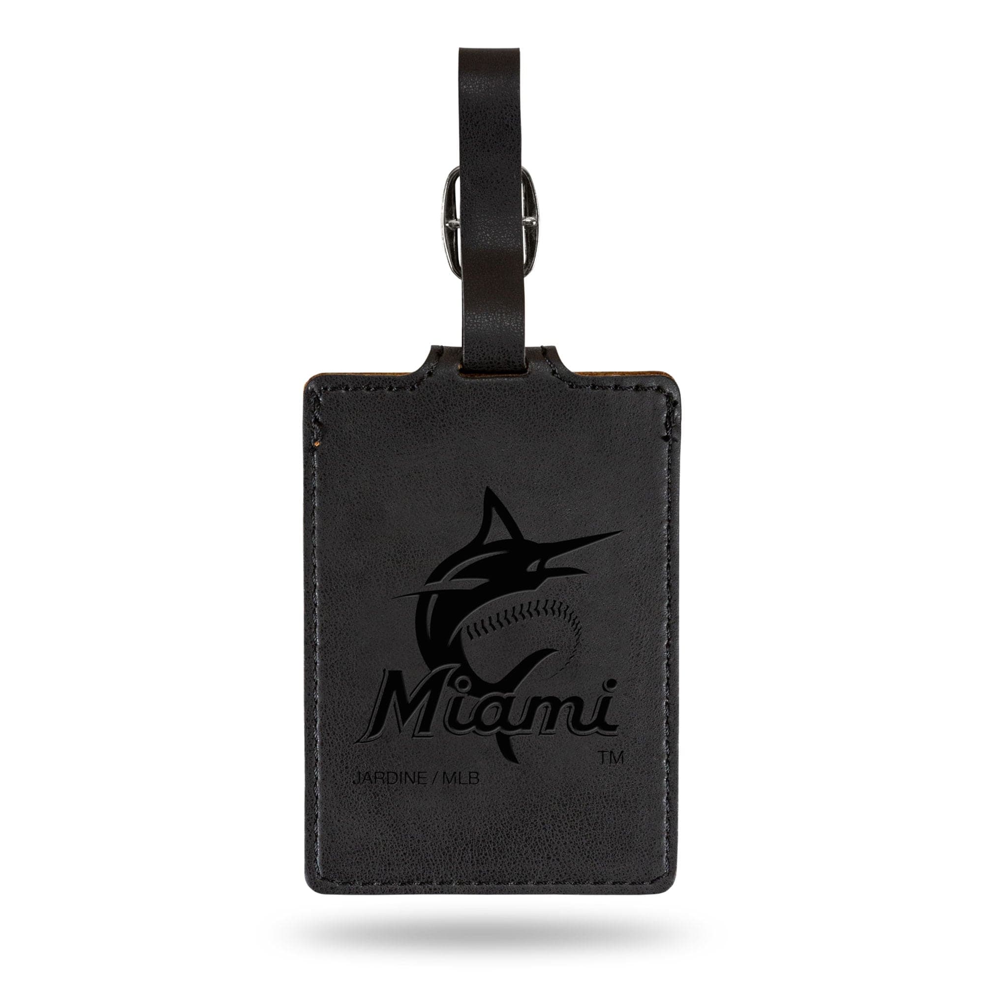 Jardine - Miami Marlins Ultra Suede Luggage Tag - Black price history on PriceWatchPro