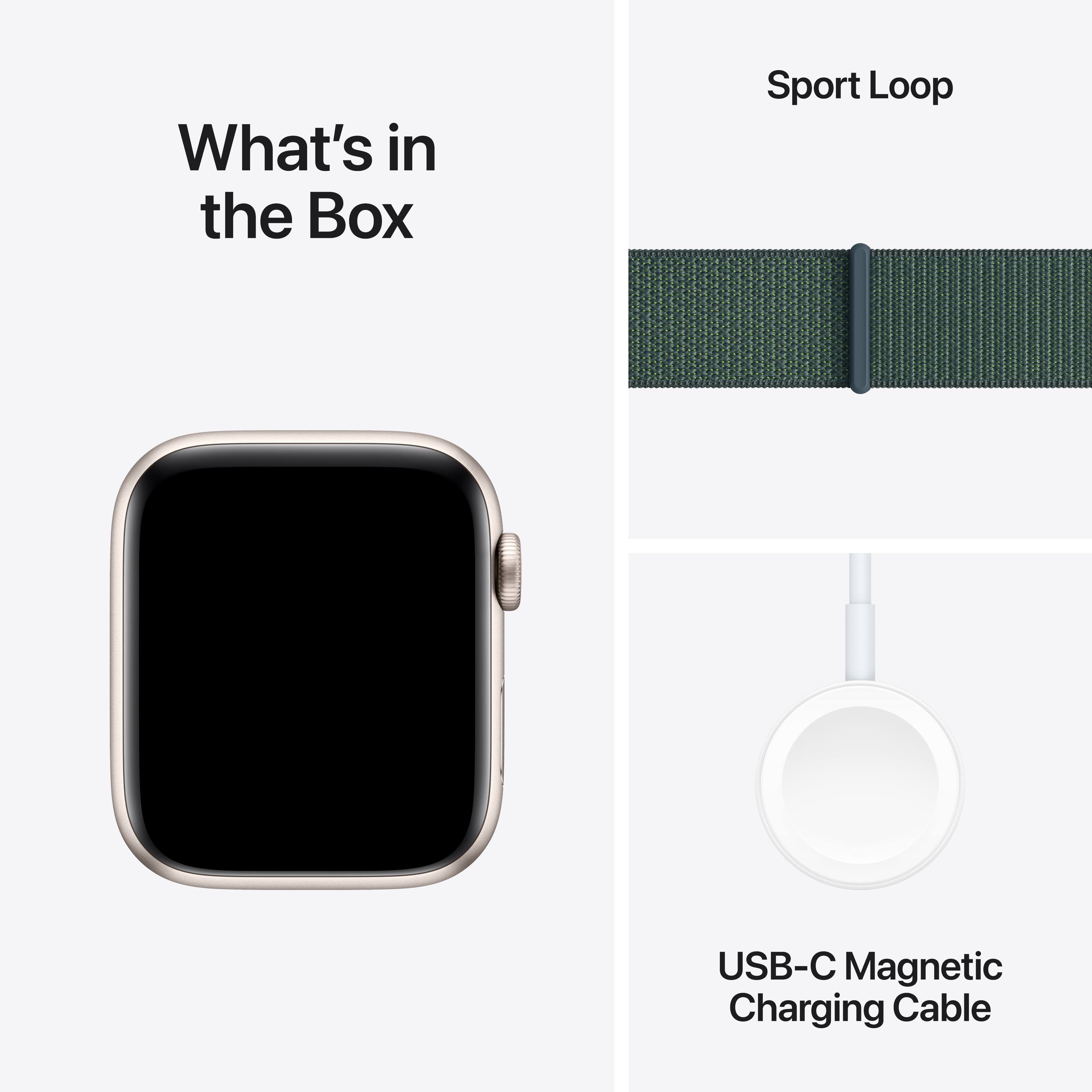 What's in the Box: Sport Loop USB-C Magnetic Charging Cable