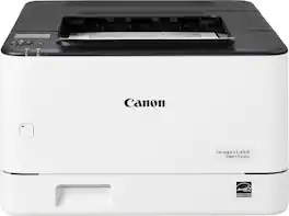 Canon - imageCLASS LBP172dw Wireless Black-and- Laser Printer with Duplex Printing - White