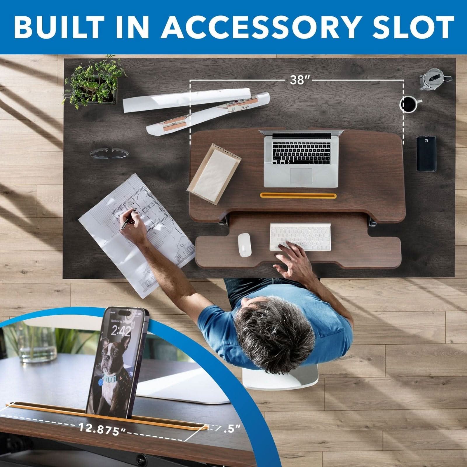 BUILT IN ACCESSORY SLOT

38"

2:42

12.875"

.5"