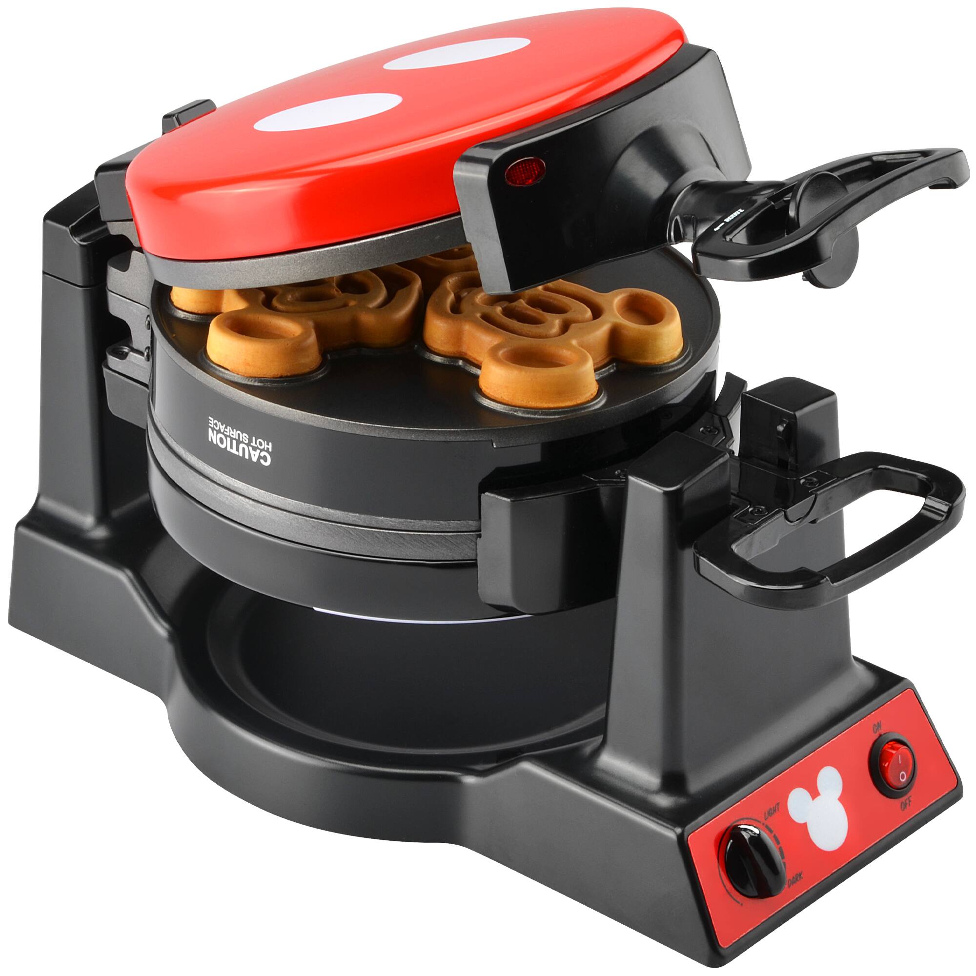 Disney Mickey Mouse Double Flip Waffle Maker Red MIC-62 - Best Buy