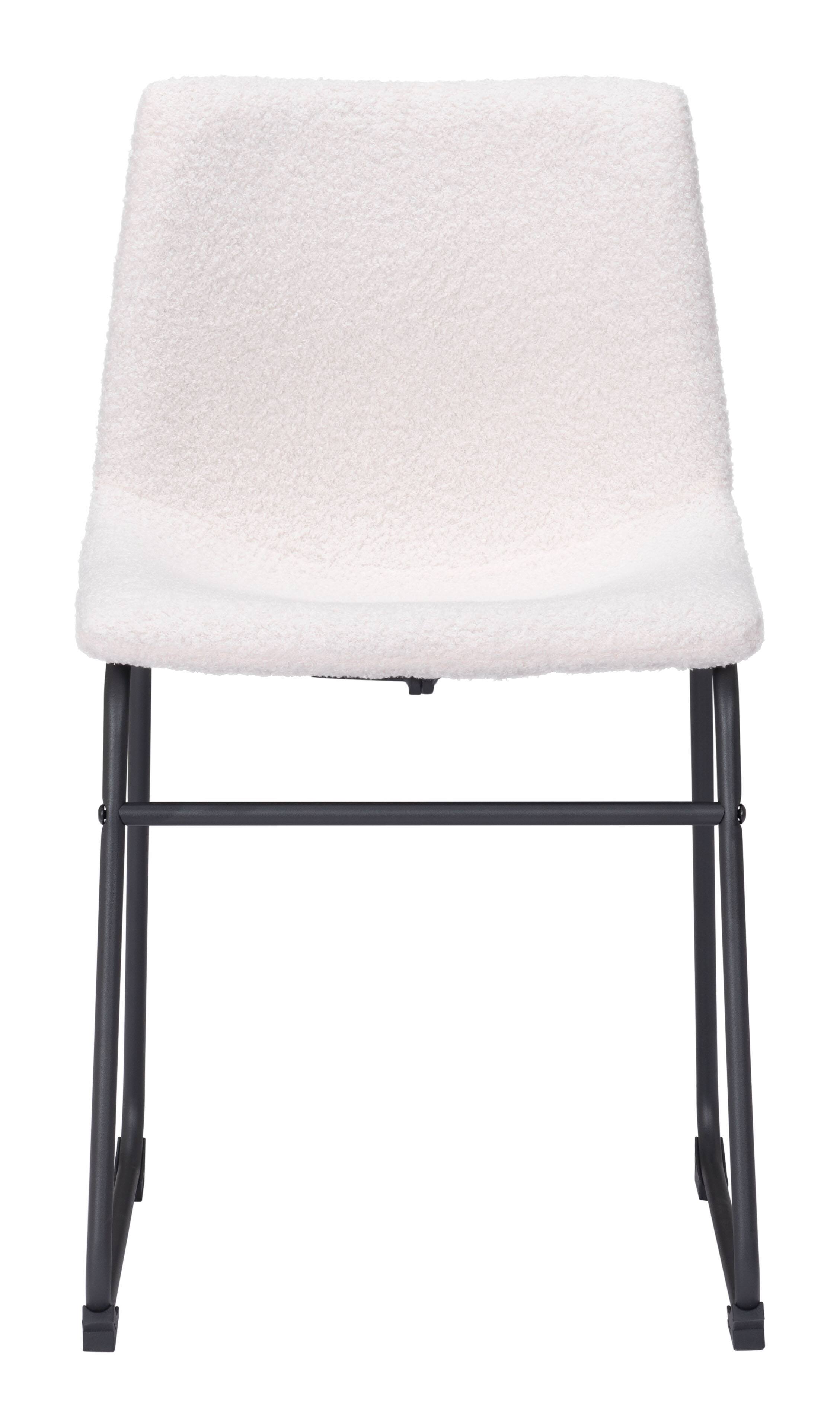 Alt View 1. Hivvago - Smart Dining Chair (Set of 2) Ivory - Ivory.