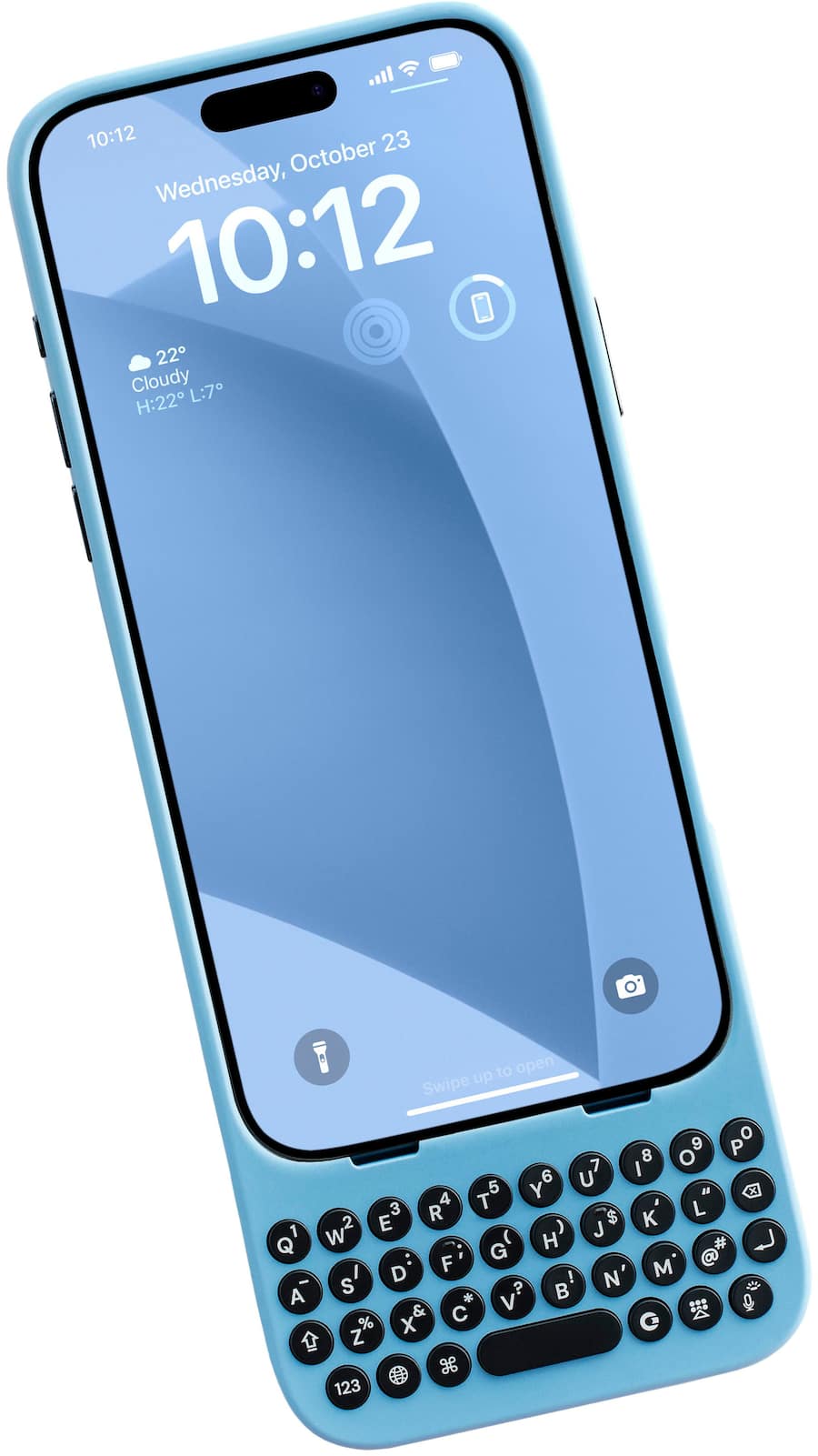 Clicks Keyboard for Apple iPhone 16 Pro Surf CK-6100-6 Clicks Keyboard for Apple iPhone 16 Pro Surf CK-6100-6