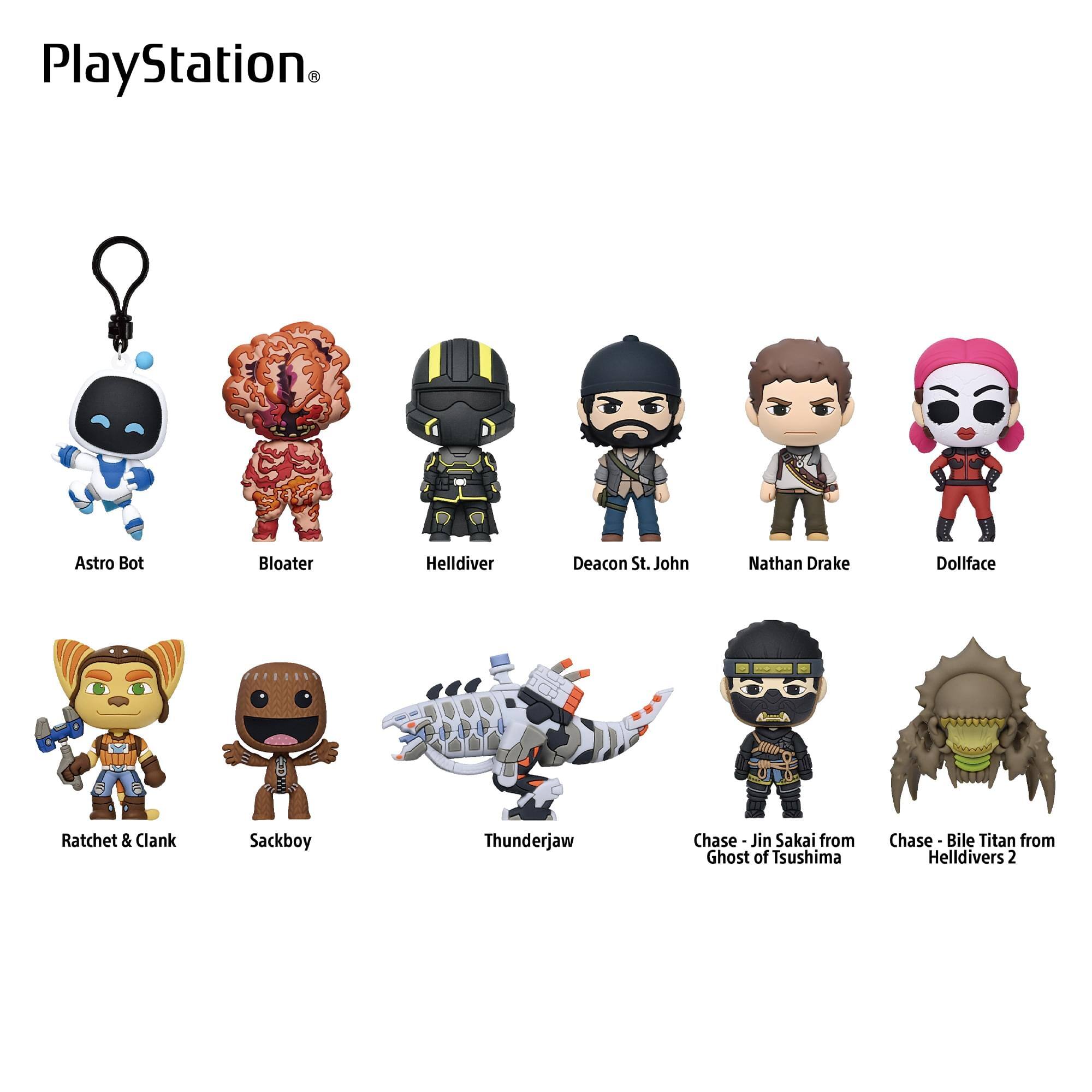 Monogram PlayStation Series 2 Blind Bag 3D Foam Bag Clip | One