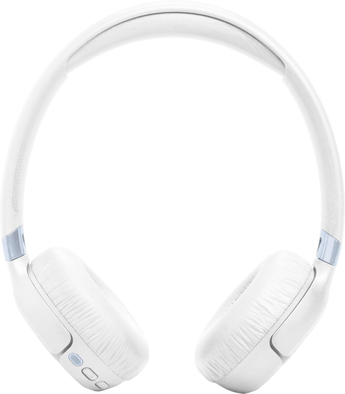 Angle. JBL - Tune 680NC - Bluetooth Wireless on-ear Noise cancelling headphones - 2026 - White.