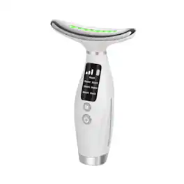 Cluzine - 7-Mode Neck & Face Massager with LED, Microcurrent & Heat Therapy