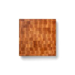 John Boos - Medium Wood End Grain Cutting Board for Kitchen, 15" x 15" x 3" - Maple