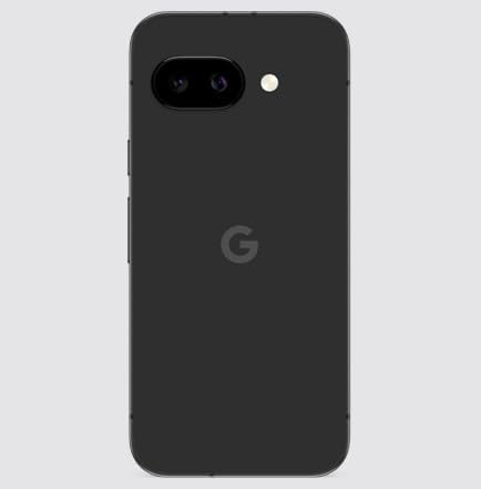 Left. Apple - Pre-Owned Excellent Google Pixel 9a 5G 128GB - Obsidian - (Unlocked) - Obsidian.