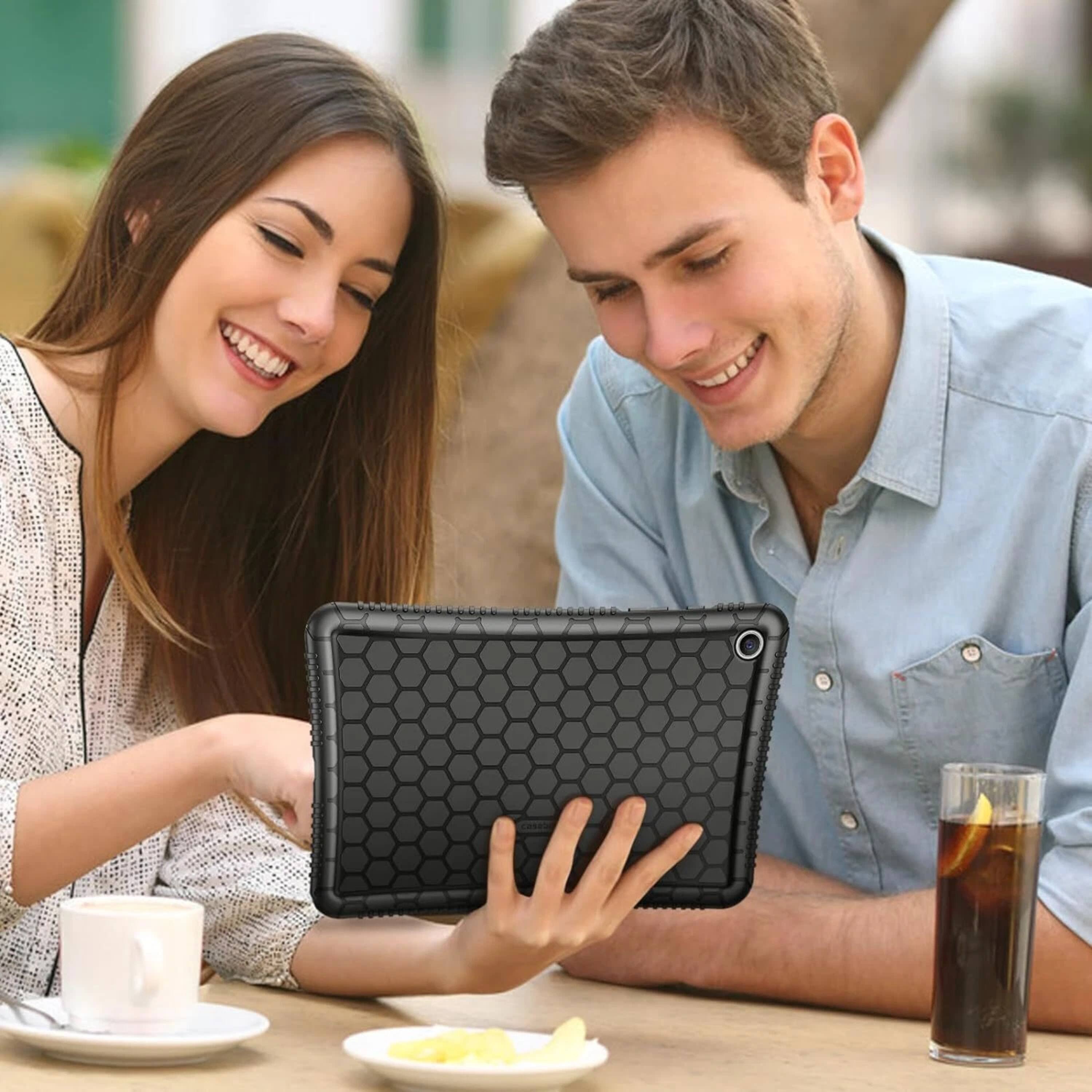Alt View 1. Kitcheniva - Shockproof Silicone Case For Tablet Protection For Samsung Galaxy Tab A9 Plus 5G 11" Black - Black.