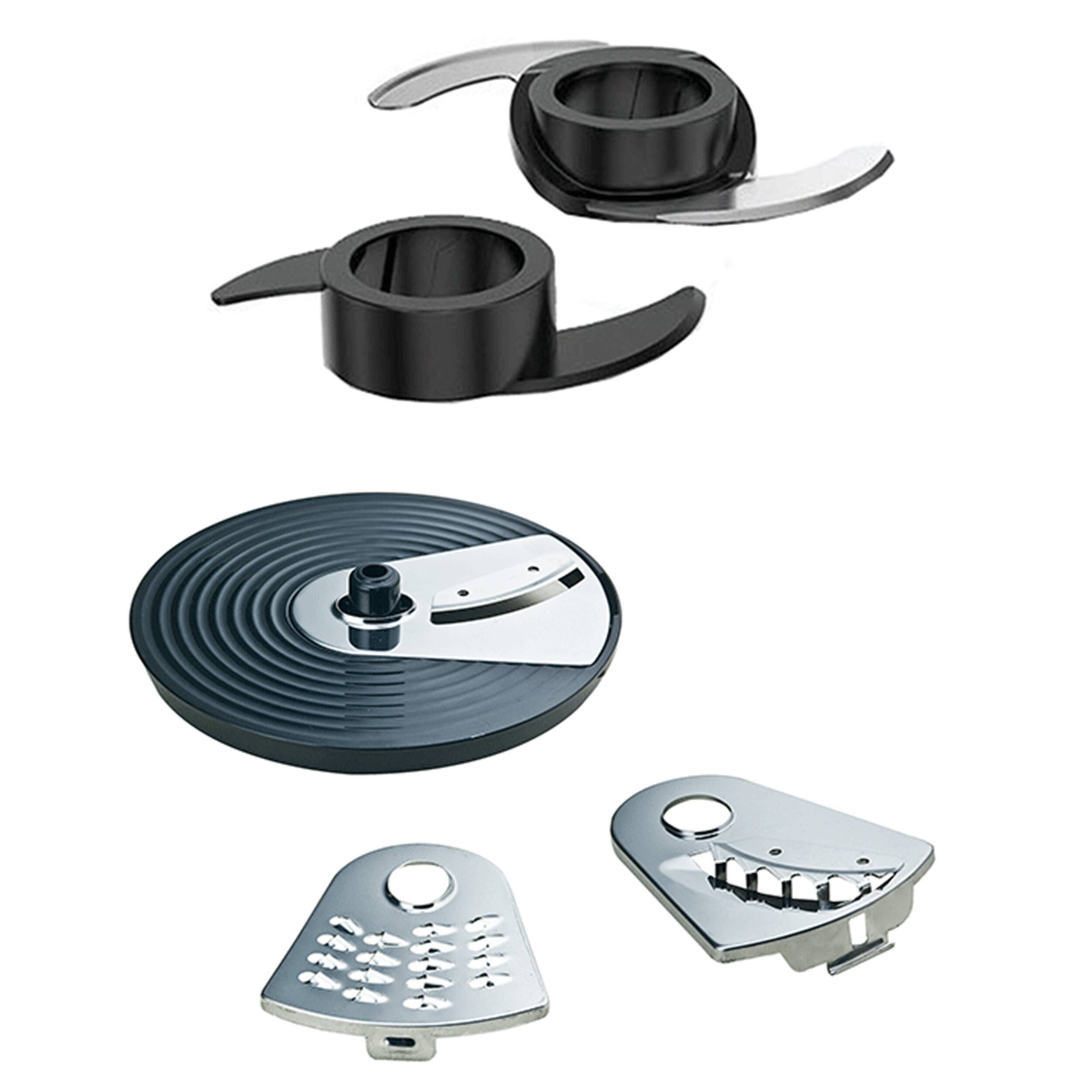 Alt View 4. Brentwood - Brentwood Select 8-Cup Food Processor, Stainless Steel - Silver.