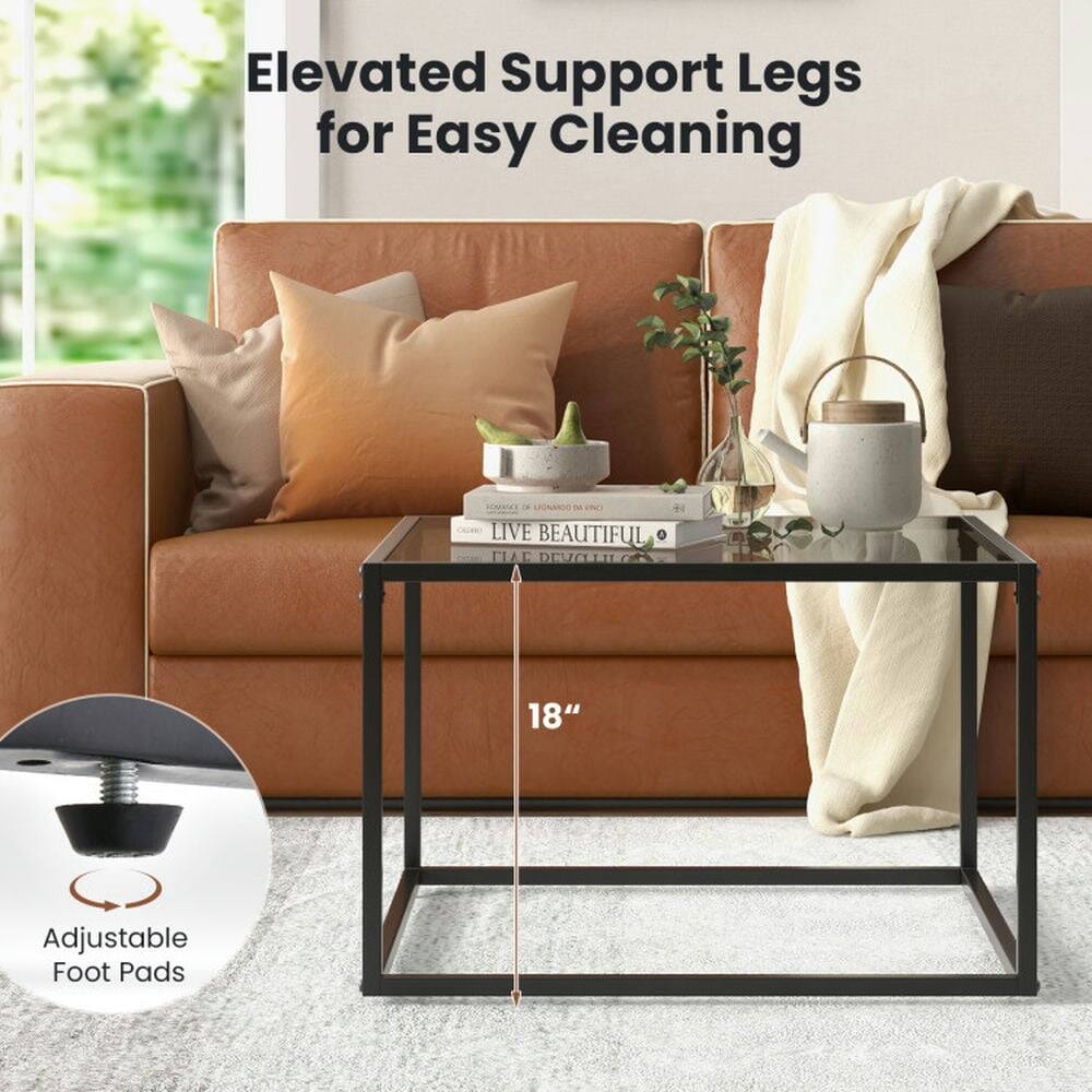 Elevated Support Legs for Easy Cleaning

18" Adjustable Foot Pads

Adjustable Foot Pads