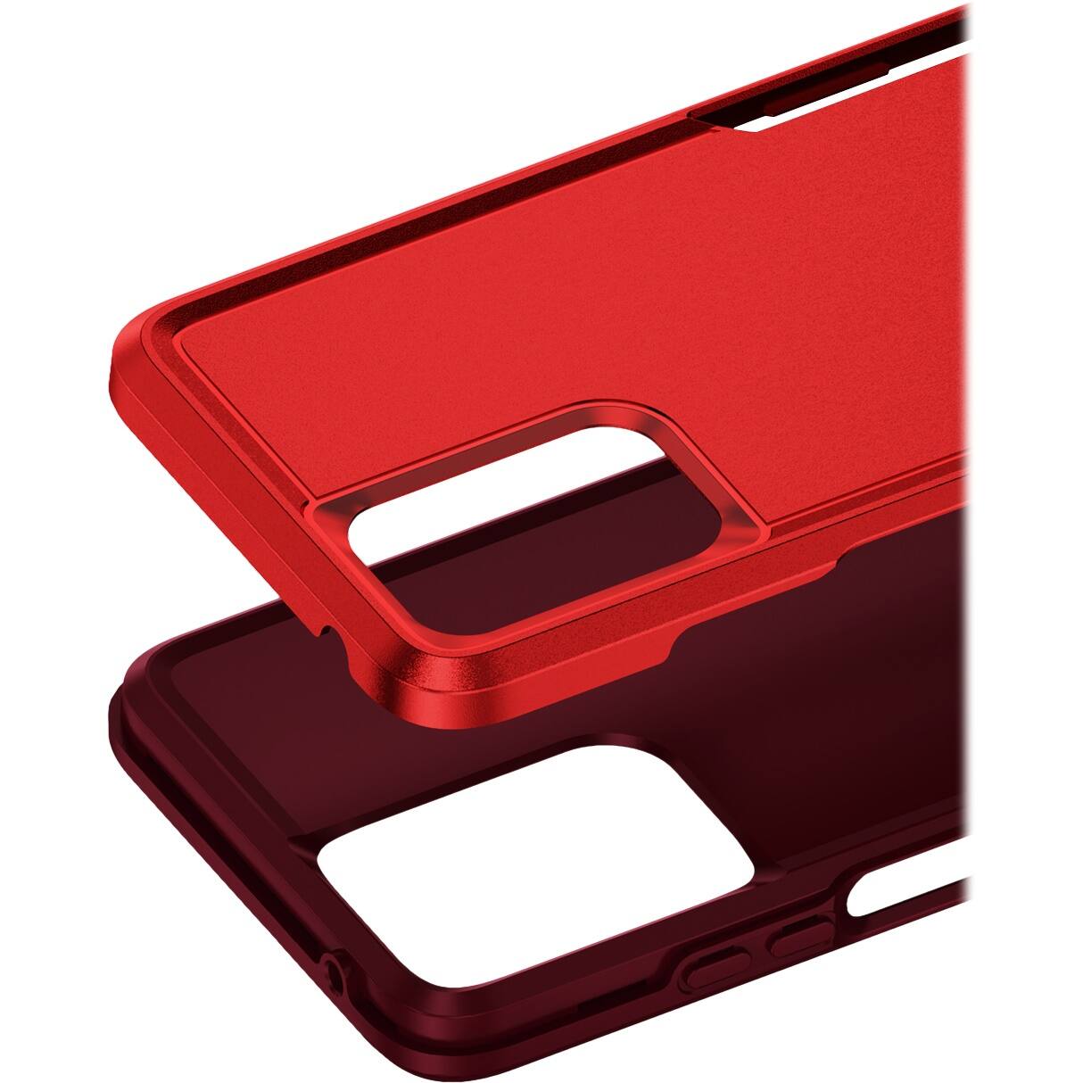 Alt View 13. SaharaCase - Raider Series ArmorPro Case for Motorola G 5G (2024) - Viper Red.