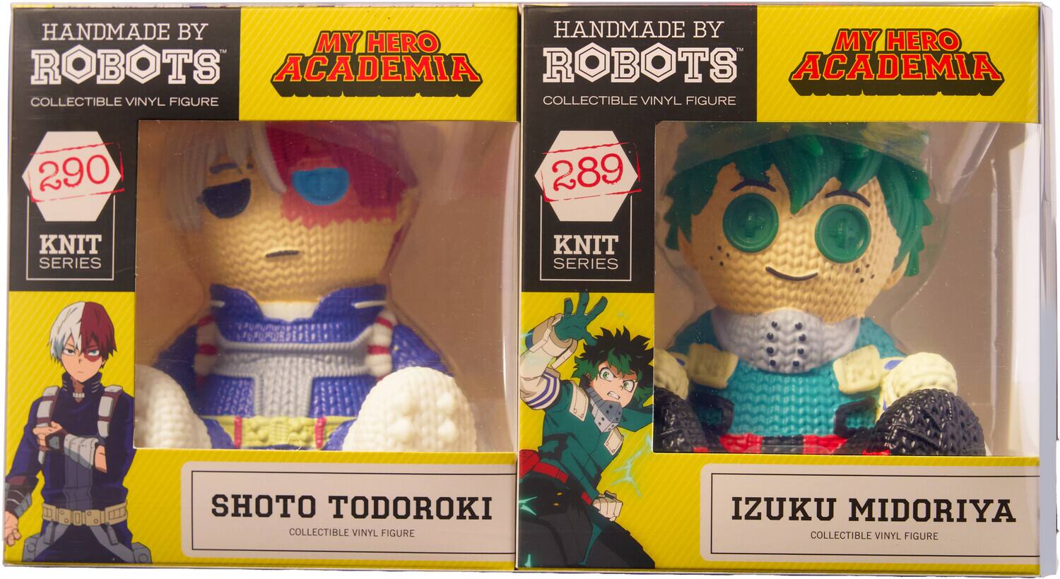 Handmade by Robots - My Hero Academia - Izuku & Shoto 2-Pack (MHA) - COLLECTIBLES