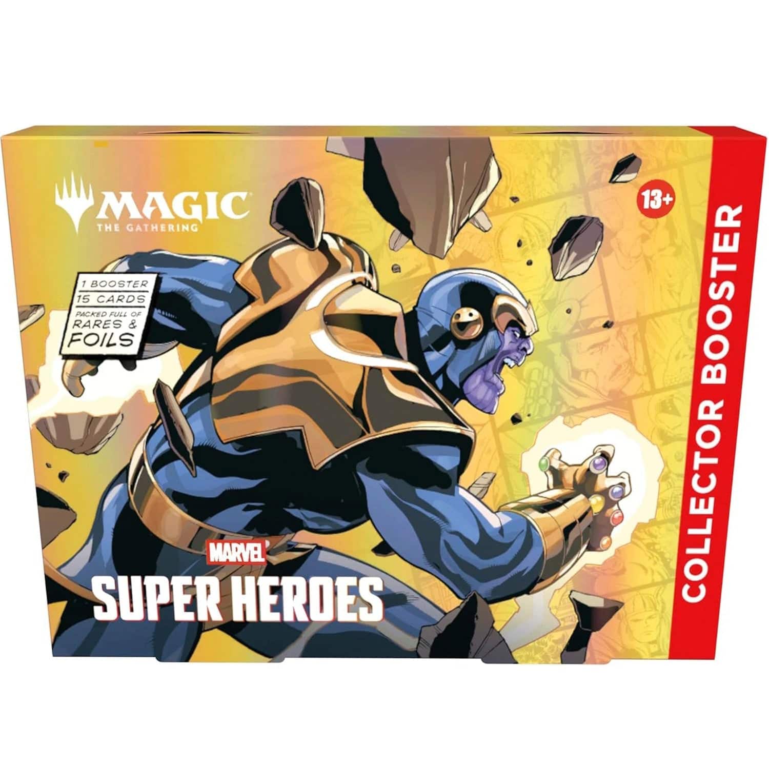 Wizards of The Coast - Magic: The Gathering TCG: Marvel Super Heroes Collector Booster Omega price history on PriceWatchPro