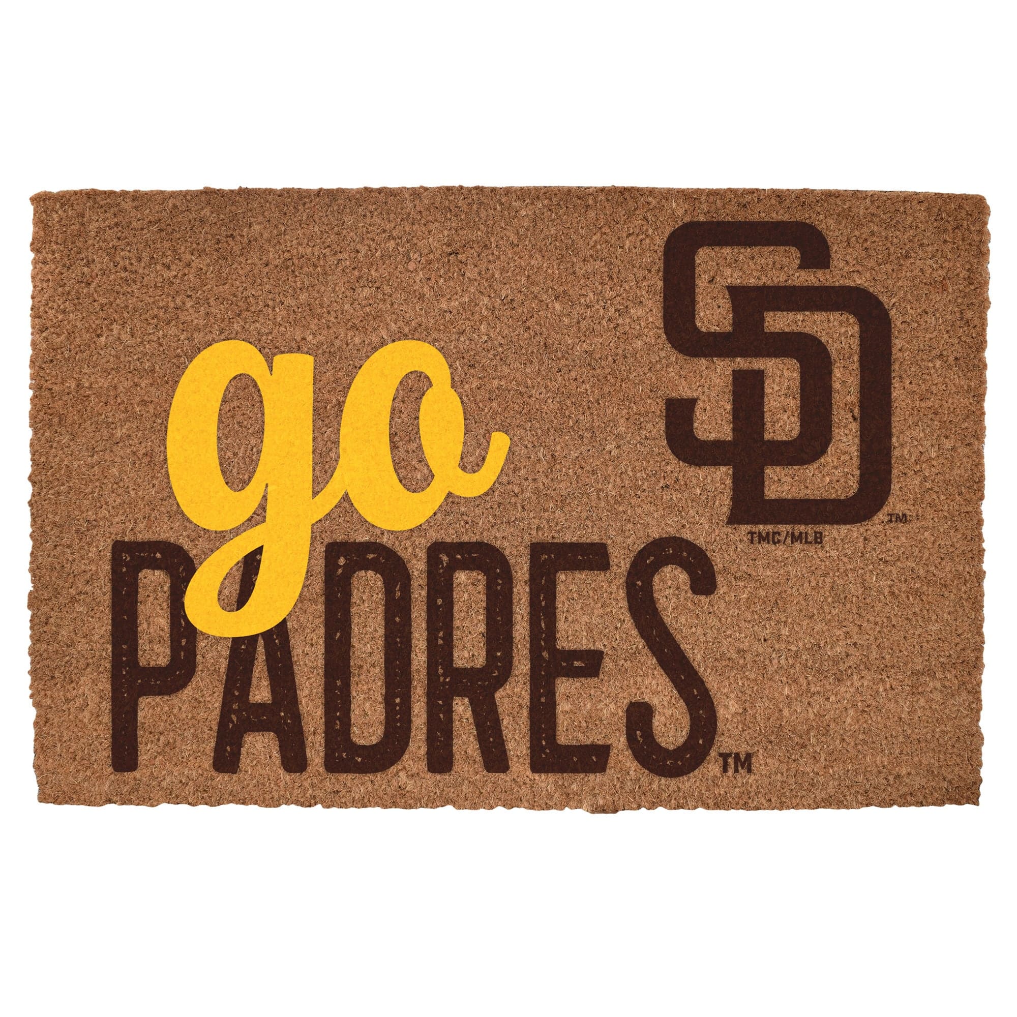 "The Memory Company - San Diego Padres 20"" x 30"" Go Team Coir Door Mat - Multicolor" price history on PriceWatchPro