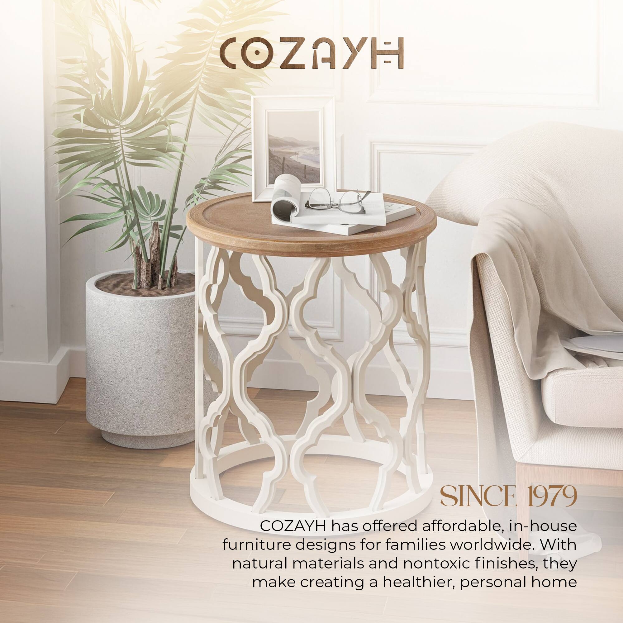 COZAYH

SINCE 1979

COZAYH has offered affordable, in-house furniture designs for families worldwide. With natural materials and nontoxic finishes, they make creating a healthier, personal home.