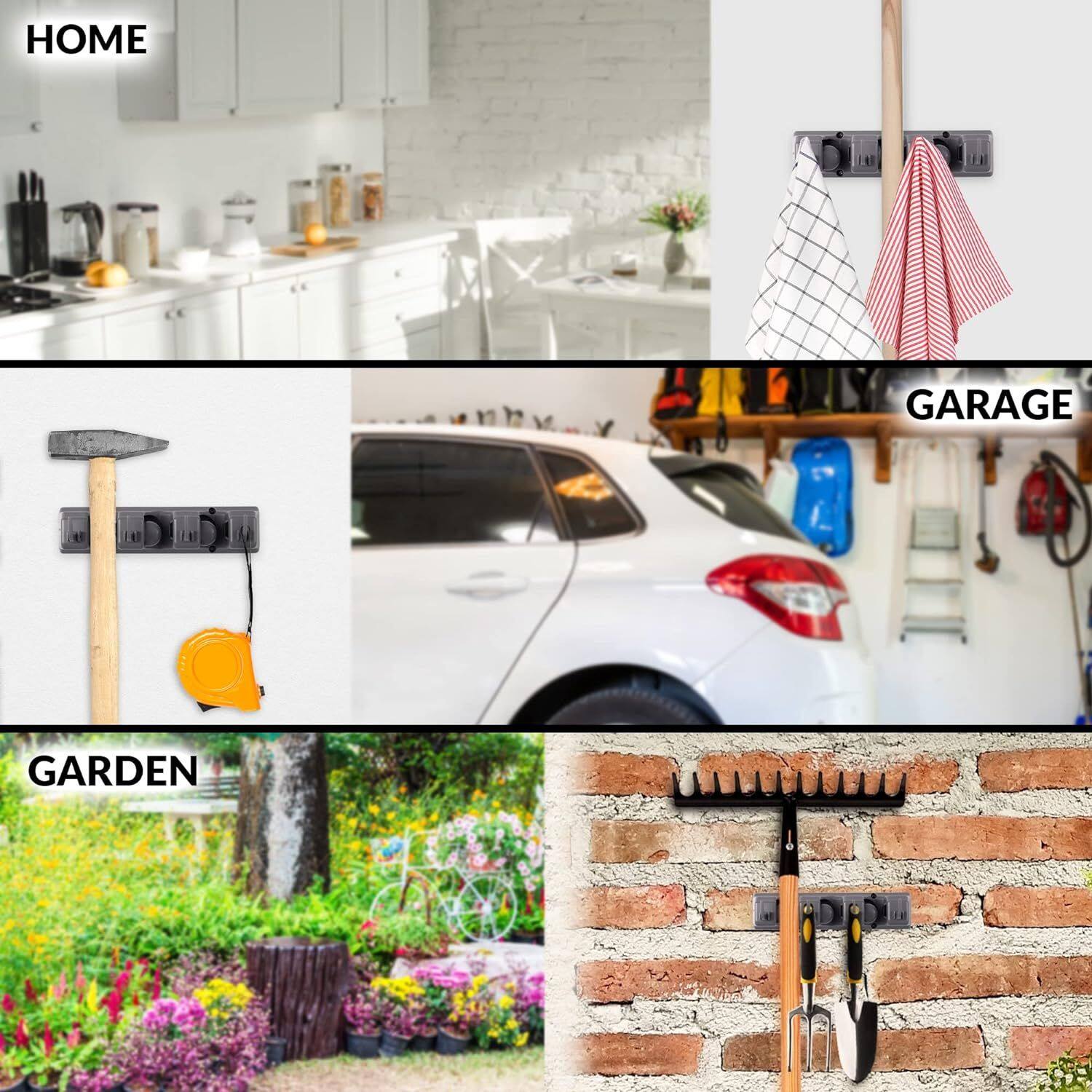 HOME  
GARAGE  
GARDEN