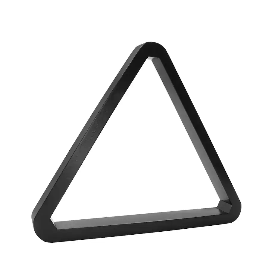 GSE Games & Sports Expert Deluxe Solid Wood 8 Ball Triangle Ball Rack ...