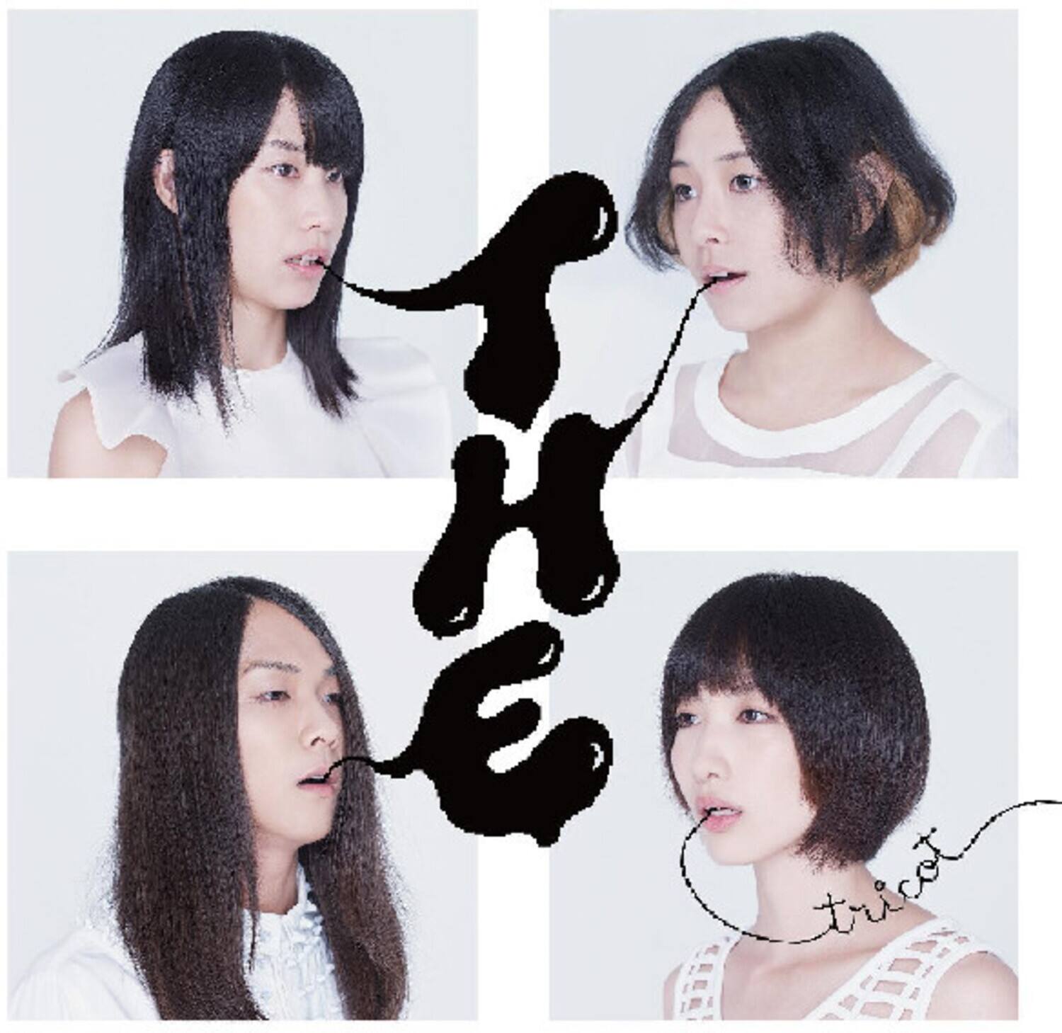 Front. Tricot - T H E   - VINYL LP.