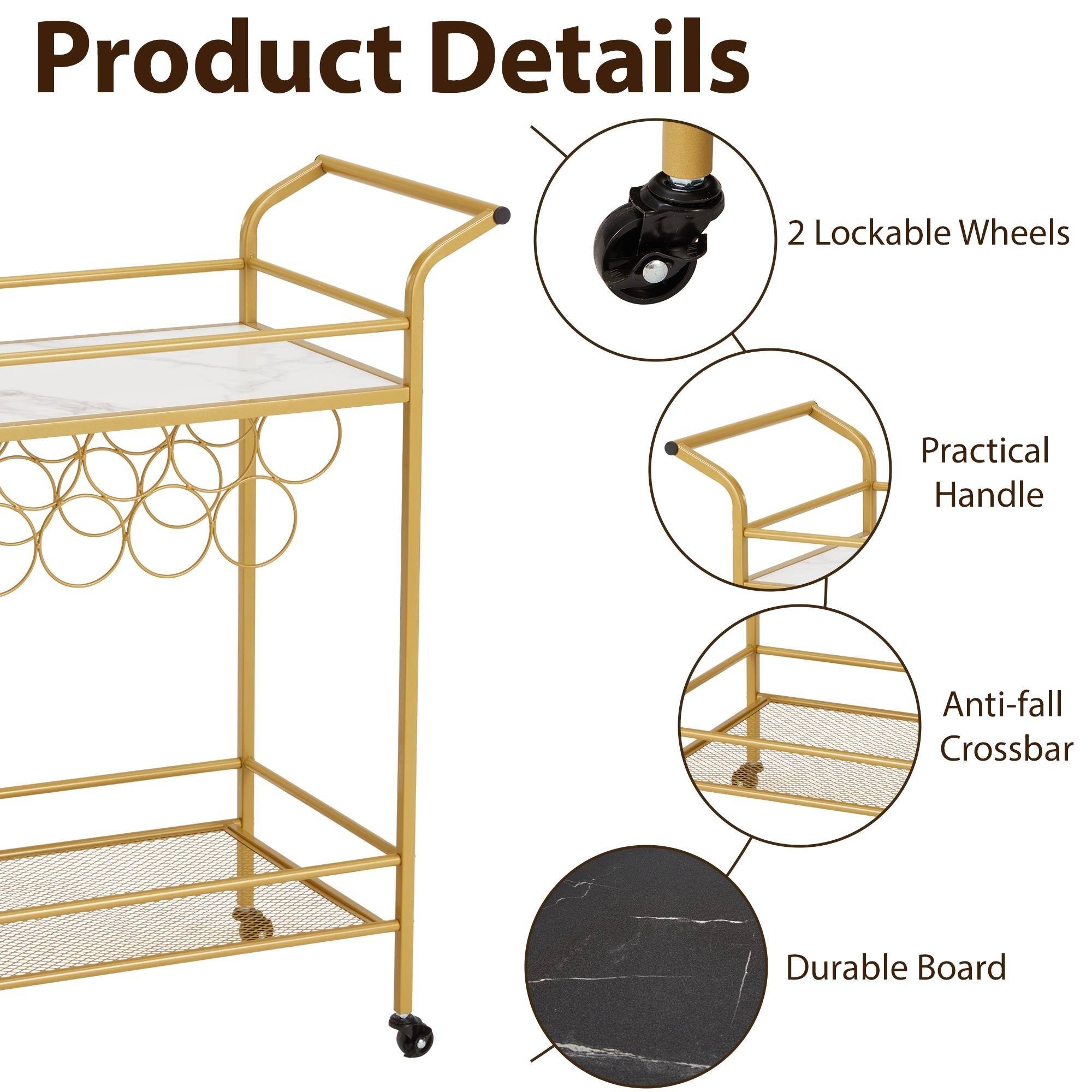 Product Details

- 2 Lockable Wheels
- Practical Handle
- Anti-fall Crossbar
- Durable Board