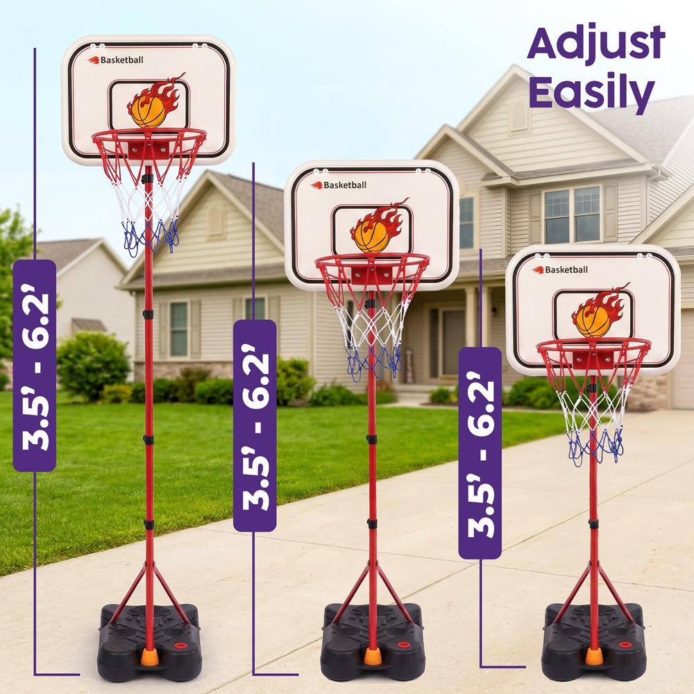 Basketball Adjust Easily Basketball 3.5' - 6.2'