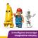 3 minifigures encourage imaginative role play.